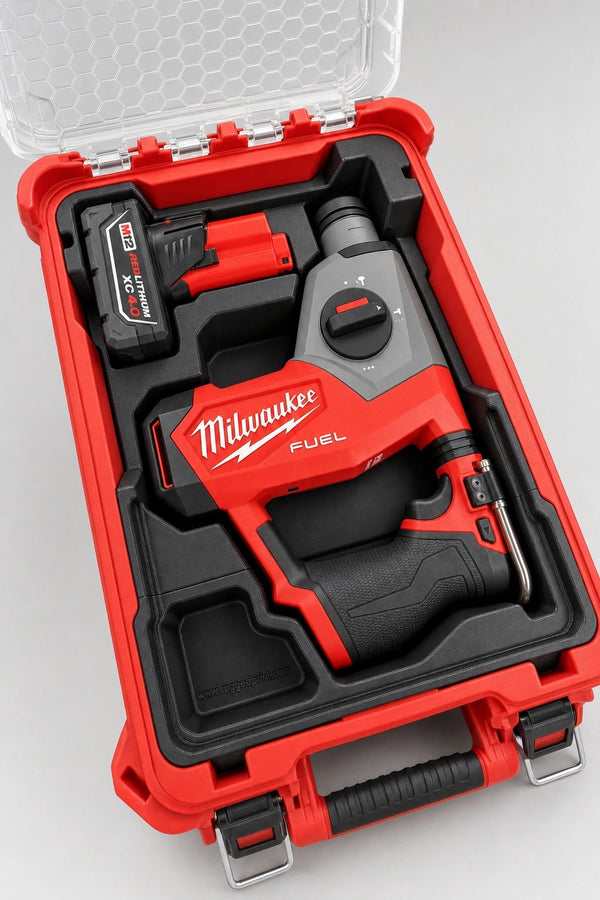 Milwaukee M12 FUEL SDS-Plus Rotary Hammer Drill PACKOUT