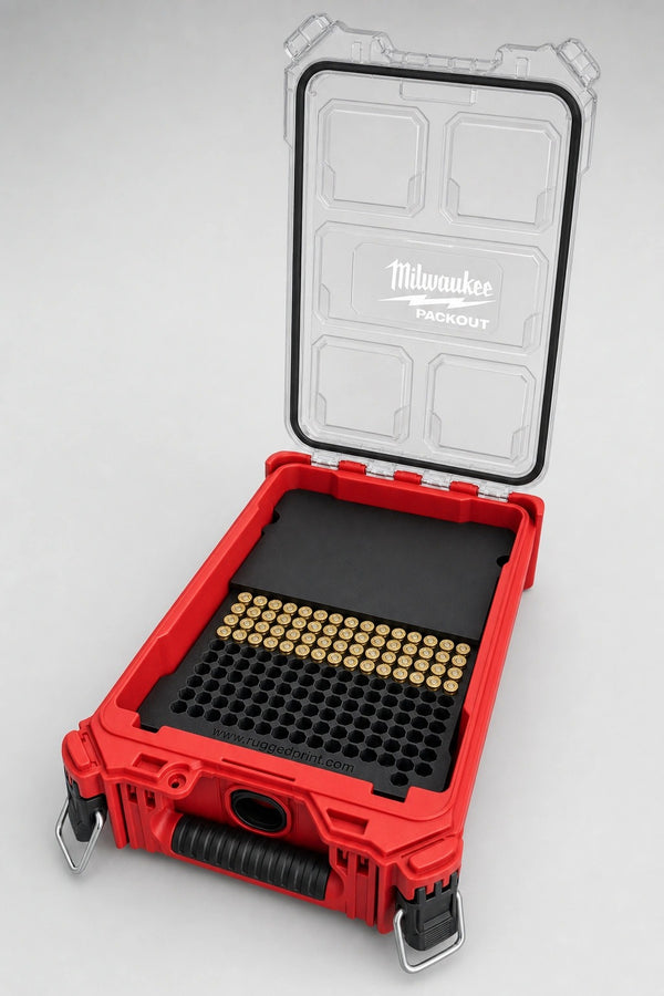 Milwaukee Packout 9mm Ammo Storage Double Stack Insert