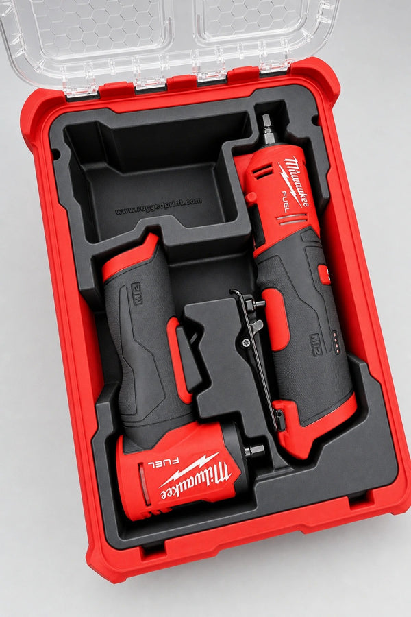Milwaukee Right Angle & Straight Die Grinder PACKOUT