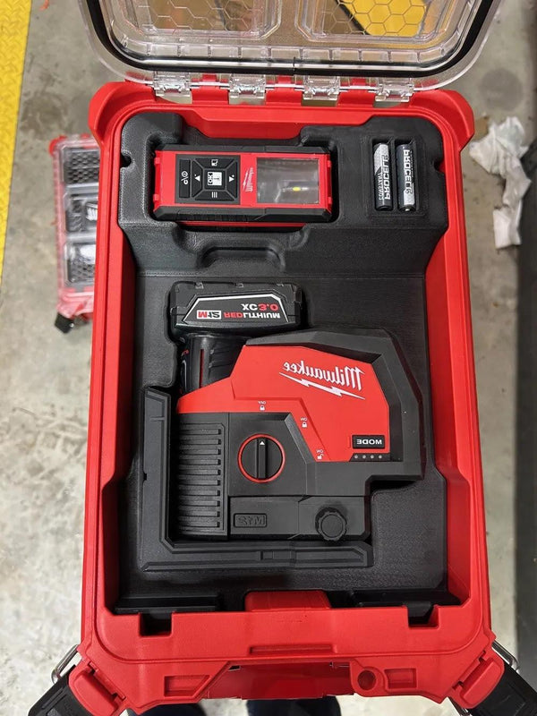 Milwaukee Laser Meter & Laser Line PACKOUT