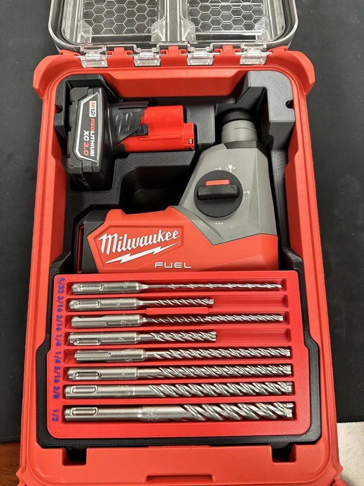 M12 FUEL 5/8 in. SDS-Plus Rotary Hammer Drill (CAT.NO.2508-20)