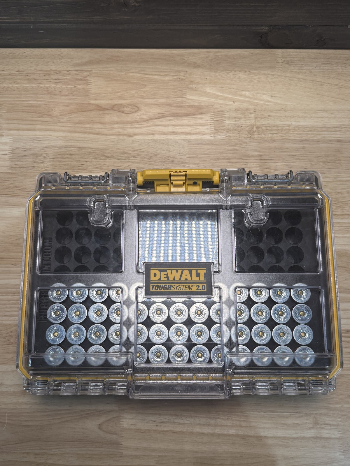 DeWalt Tough System 12GA ammo insert, real photo