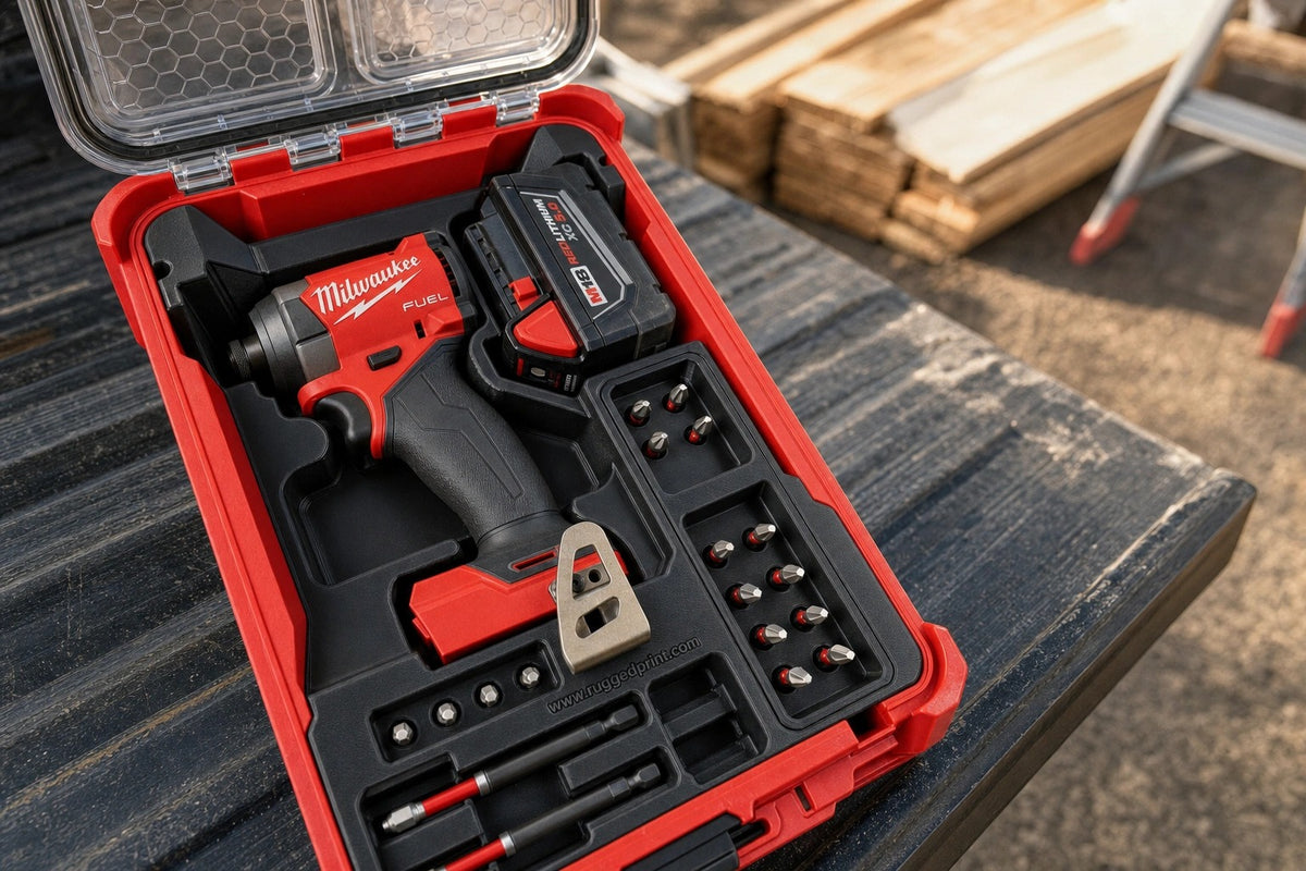 Milwaukee M18 1/4-inch Impact Driver PACKOUT Insert Only (Tool Not Included; Case Optional)