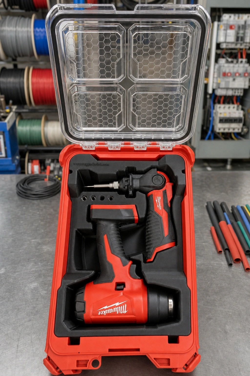 Milwaukee Soldering Iron & Heat Gun PACKOUT Insert Only (Tools Not Included; Case Optional)
